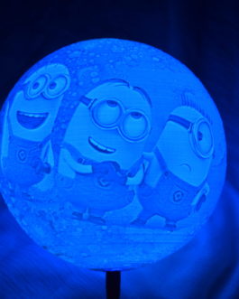 Minions moon lamp