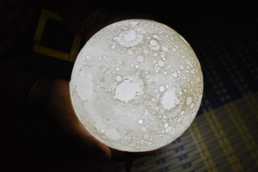 Moon Lamp - Customized with photo - Image 3