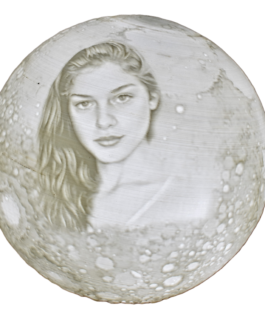 Moon Lamp – Customized with photo