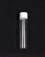 10ml Glass vial / glass bottle Crystal Clear Refillable Vial with Precision Cap – Sleek, Leak-Proof, Refillable Container for Essential Oils, Serums, Lab Use & DIY Projects