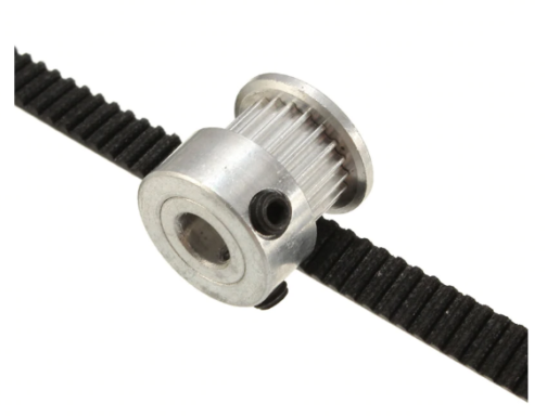 GT2 timing belt PU open belt width 6mm 2M Length - Image 6