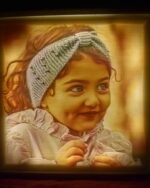 Color Lithophane – Custom 3D Printed Photo Night Light with Your Picture & Text – Personalized Lithophane Gift for Birthday, Anniversary, Wedding, Memorial – Unique LED Backlit Photo Frame