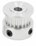 GT2 Timing Pulley 20 Tooth – 5mm Bore for 6mm Belt – Aluminum Synchronous Wheel with Hex Wrench and Screws – Compatible with 3D Printers, CNC Machines, Reprap – Pack of 1