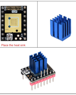 TMC2208 V3.0 Stepper Motor Step Stick Driver/Step/Dir, UART for SKR, MKS GEN, Ramps 1.4 3D Printer Control Board