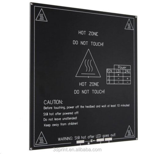 MK3 Heatbed Aluminium 3D printer heated bed 3D printing platform hot bed size 220mm 220mm 3mm - Image 7